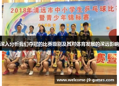 深入分析我们夺冠的比赛级别及其对体育发展的深远影响